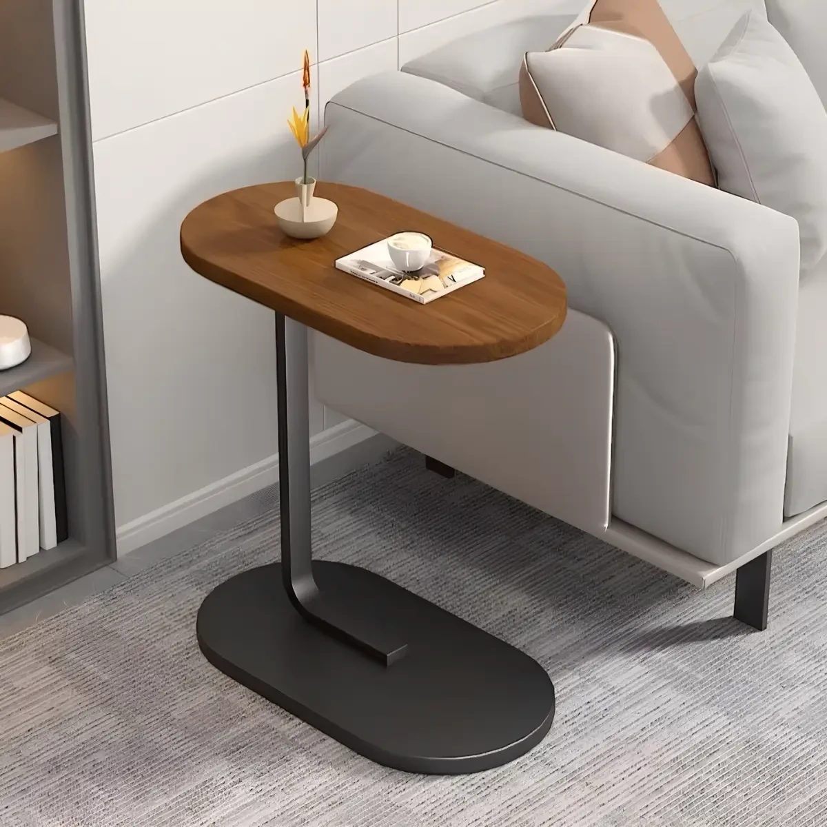Приліжковий столик Modern Home 45×28×60 см — компактний і стильний