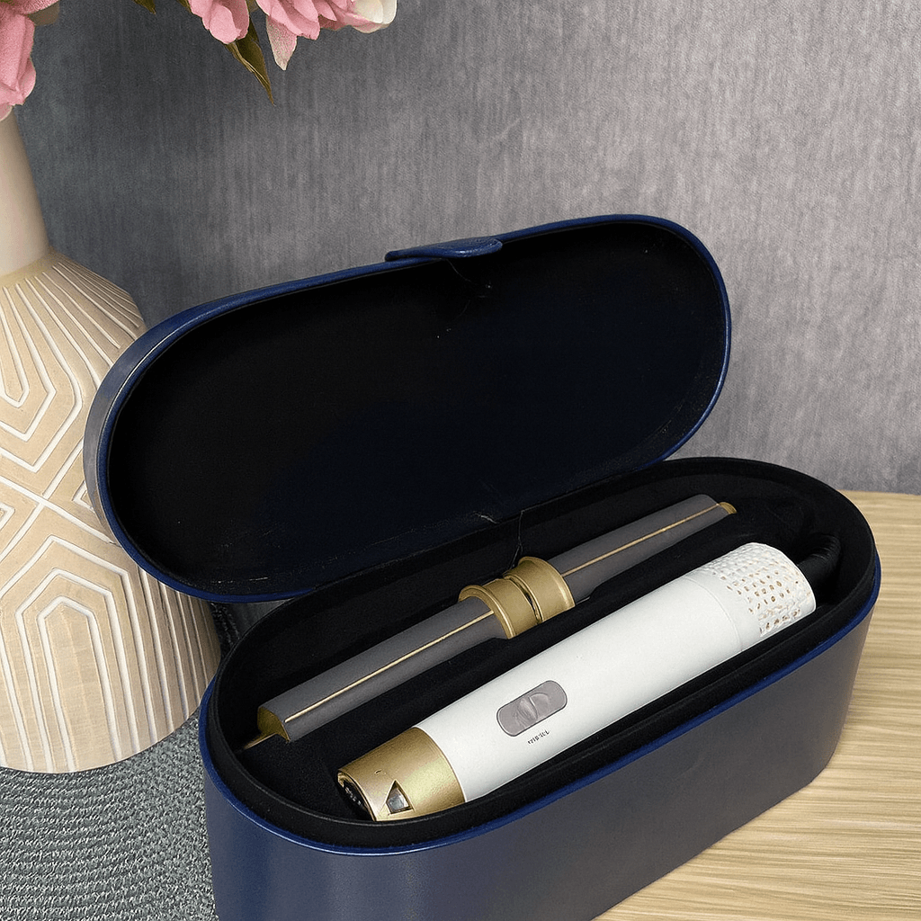 Стайлер 5в1 HAIR BRUSH Styler + Коробка Чохол Білий з функціями надання об’єму, випрямлення