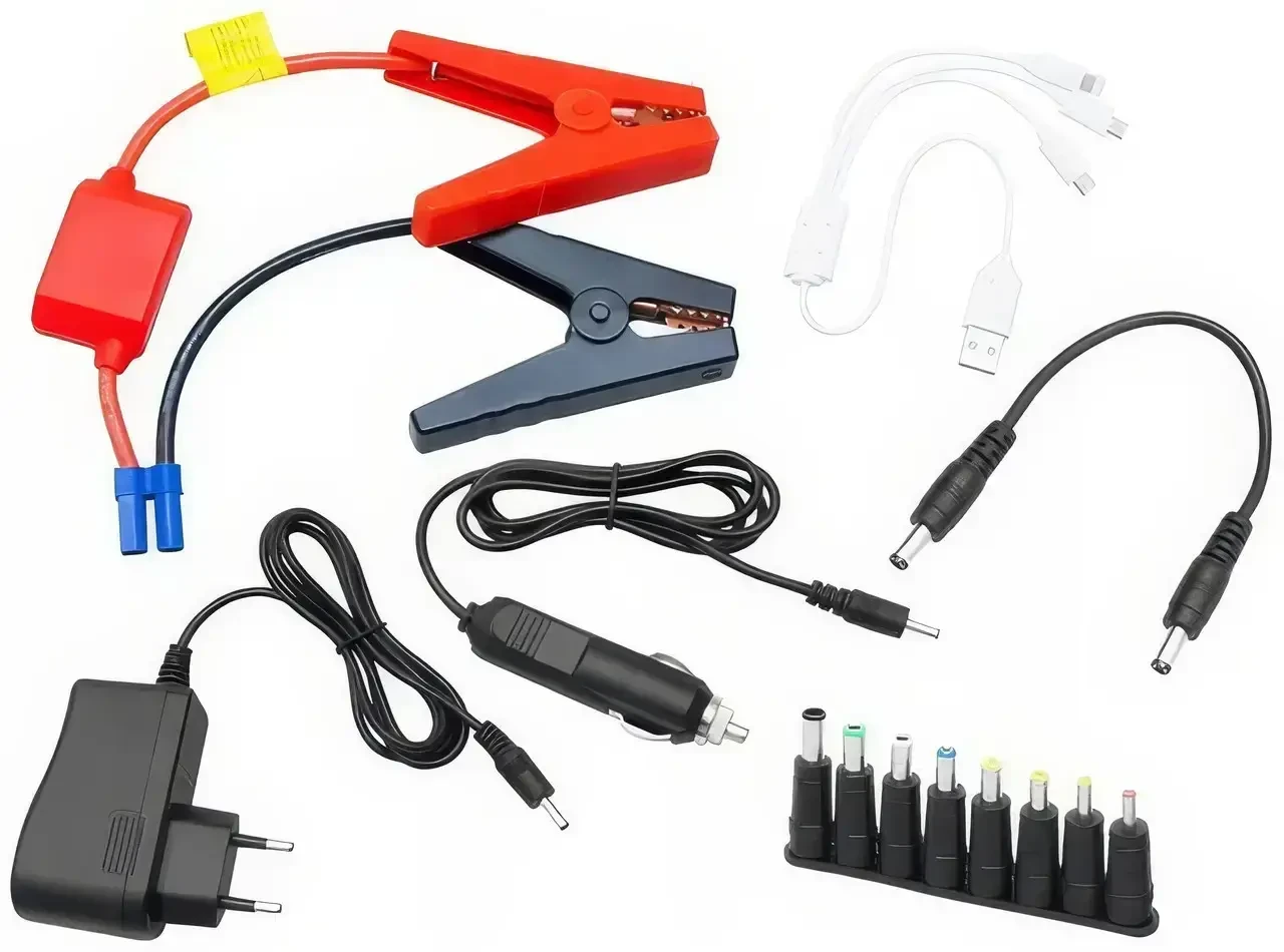 Автомобільний пускозарядний пристрій із компресором JUMPSTARTER TM15 PUMP 50800 мА·год