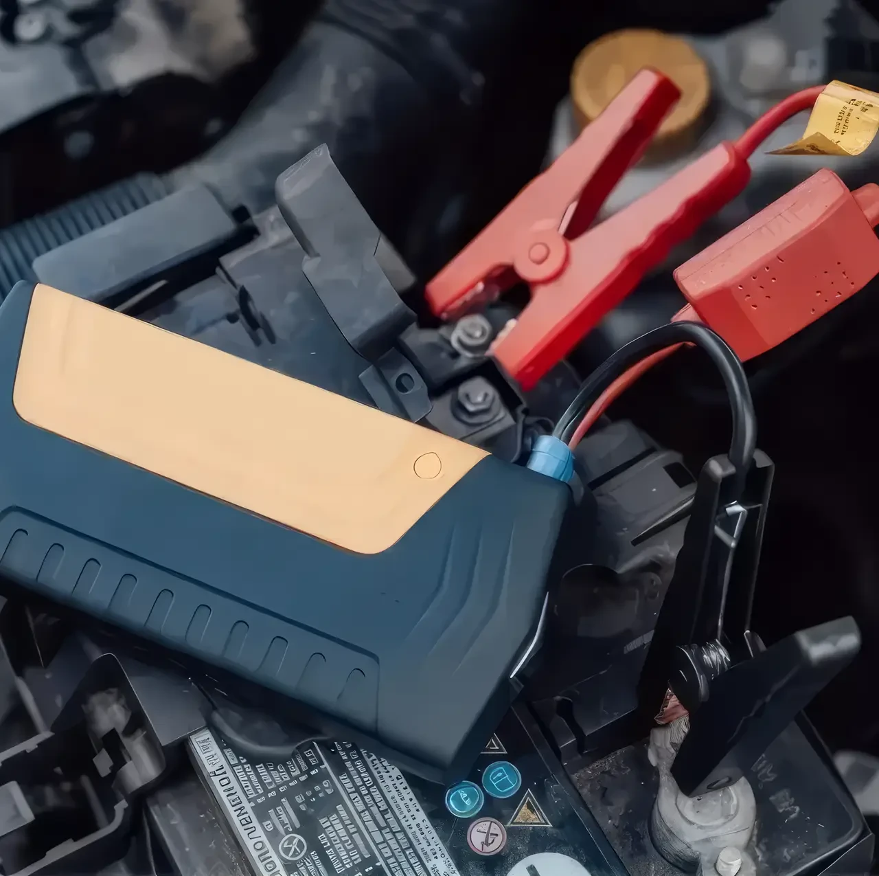 Автомобільний пускозарядний пристрій із компресором JUMPSTARTER TM15 PUMP 50800 мА·год