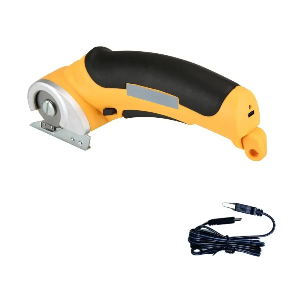 Акумуляторний розкрійний дисковий ніж MT-MC 4,2V UKC — електричний роторний ніж для тканини, шкіри та картону