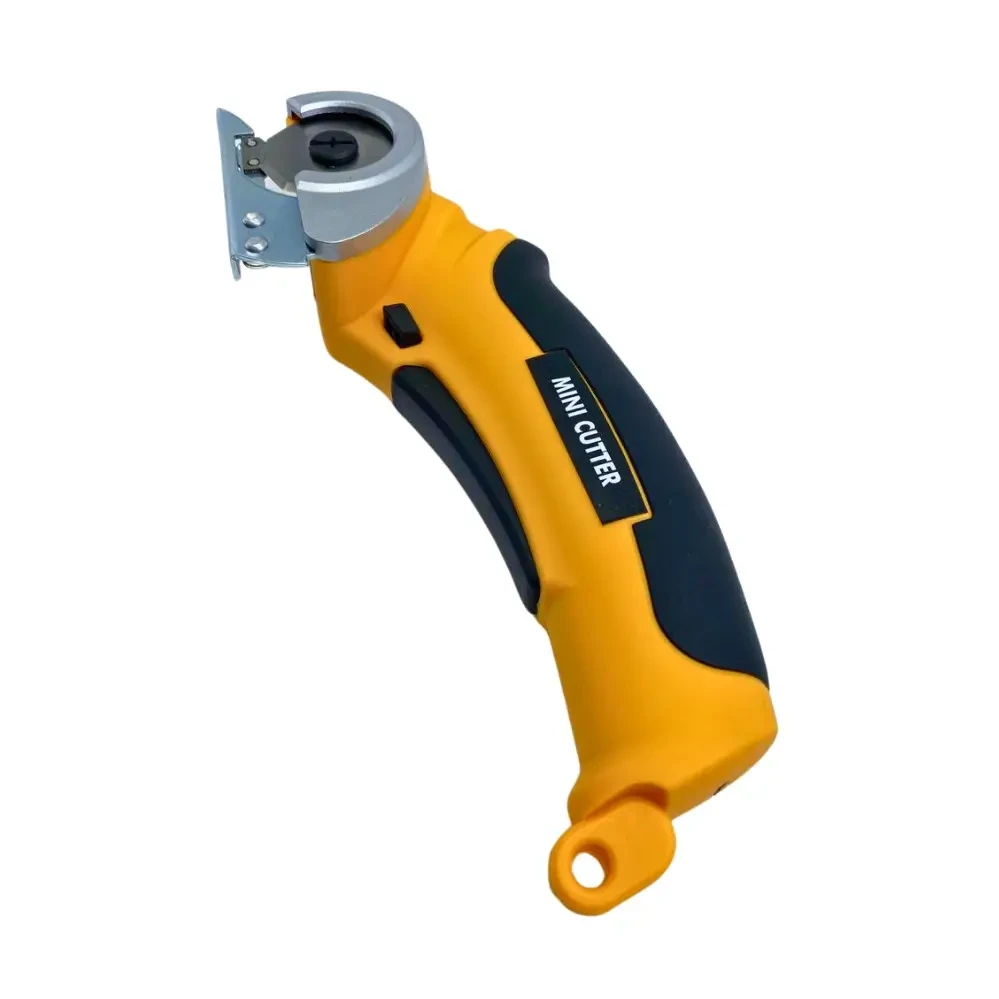 Акумуляторний розкрійний дисковий ніж MT-MC 4,2V UKC — електричний роторний ніж для тканини, шкіри та картону