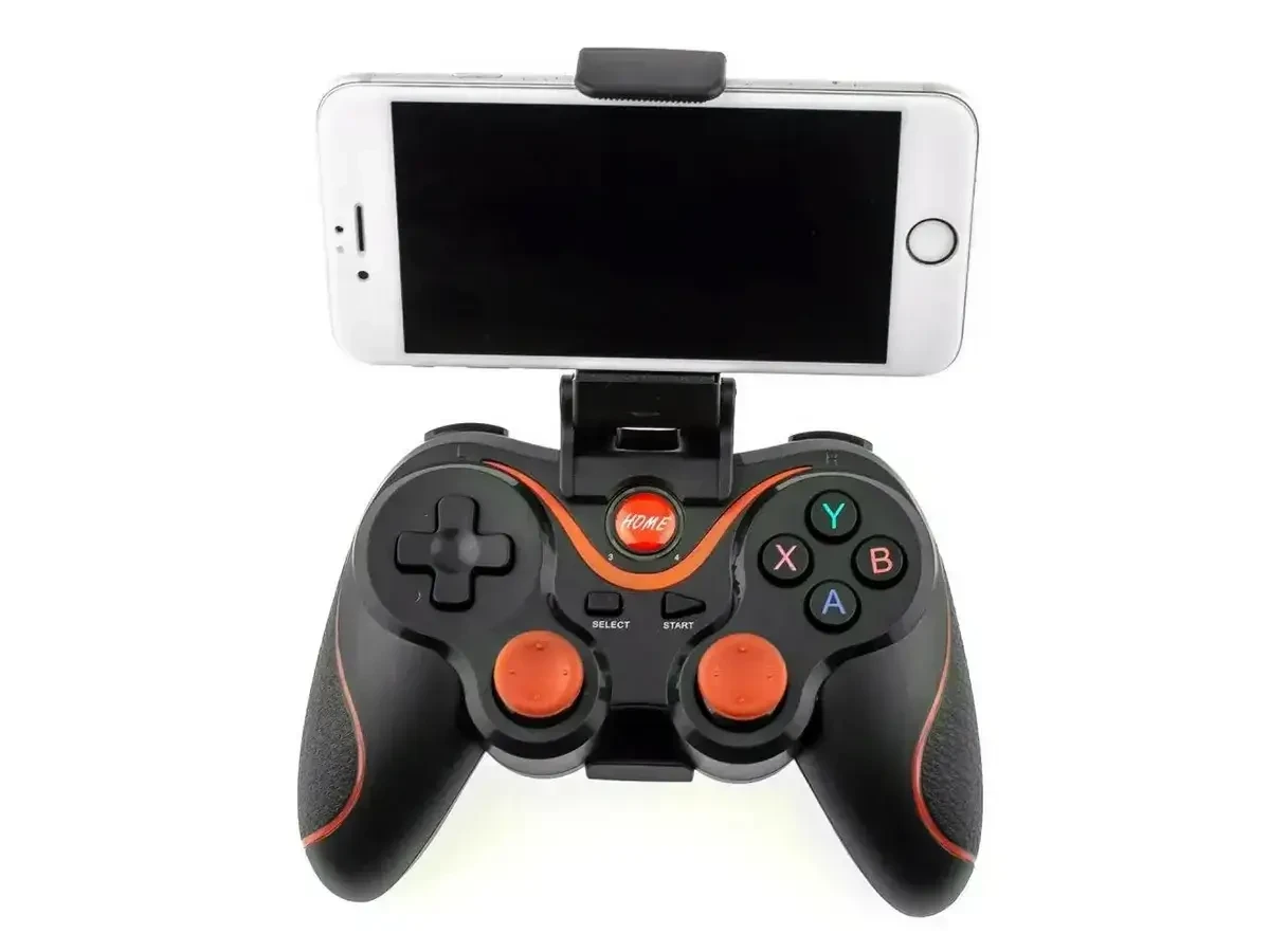 Бездротовий джойстик Terios T-3 для Android iOS PC PS3 TV Box Smart TV Black
