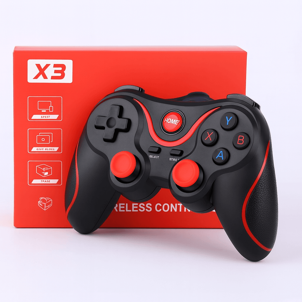 Бездротовий джойстик Terios T-3 для Android iOS PC PS3 TV Box Smart TV Black