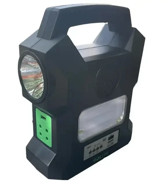 Ліхтар ручний на сонячній батареї GDLite GD-1000A Bluetooth-FM, 4 лампи