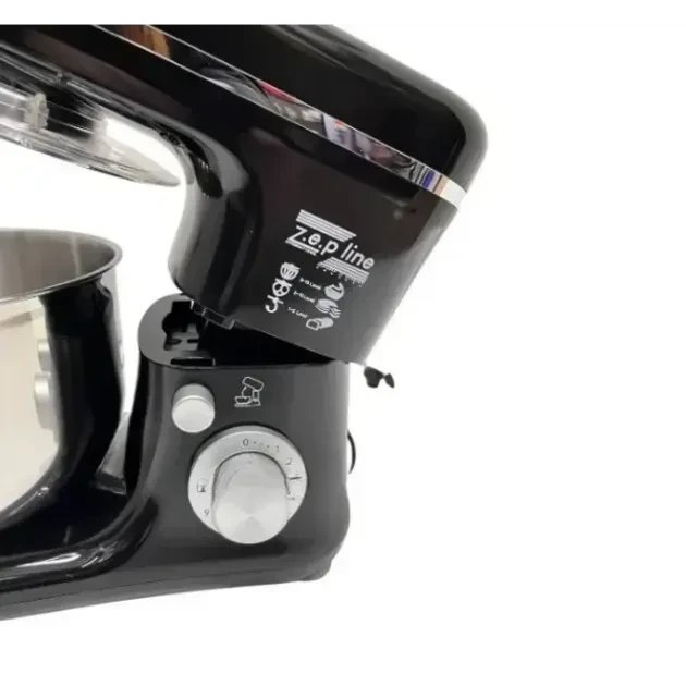 Стаціонарний тістоміс Zepline ZP-9832 5 л неіржавка сталь чорний