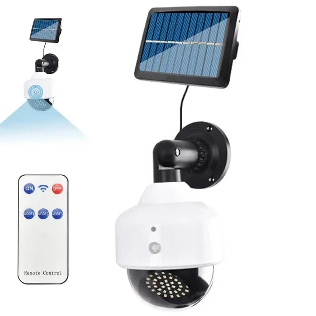 Камера-обманка з датчиком руху та сонячною панеллю JX-5118