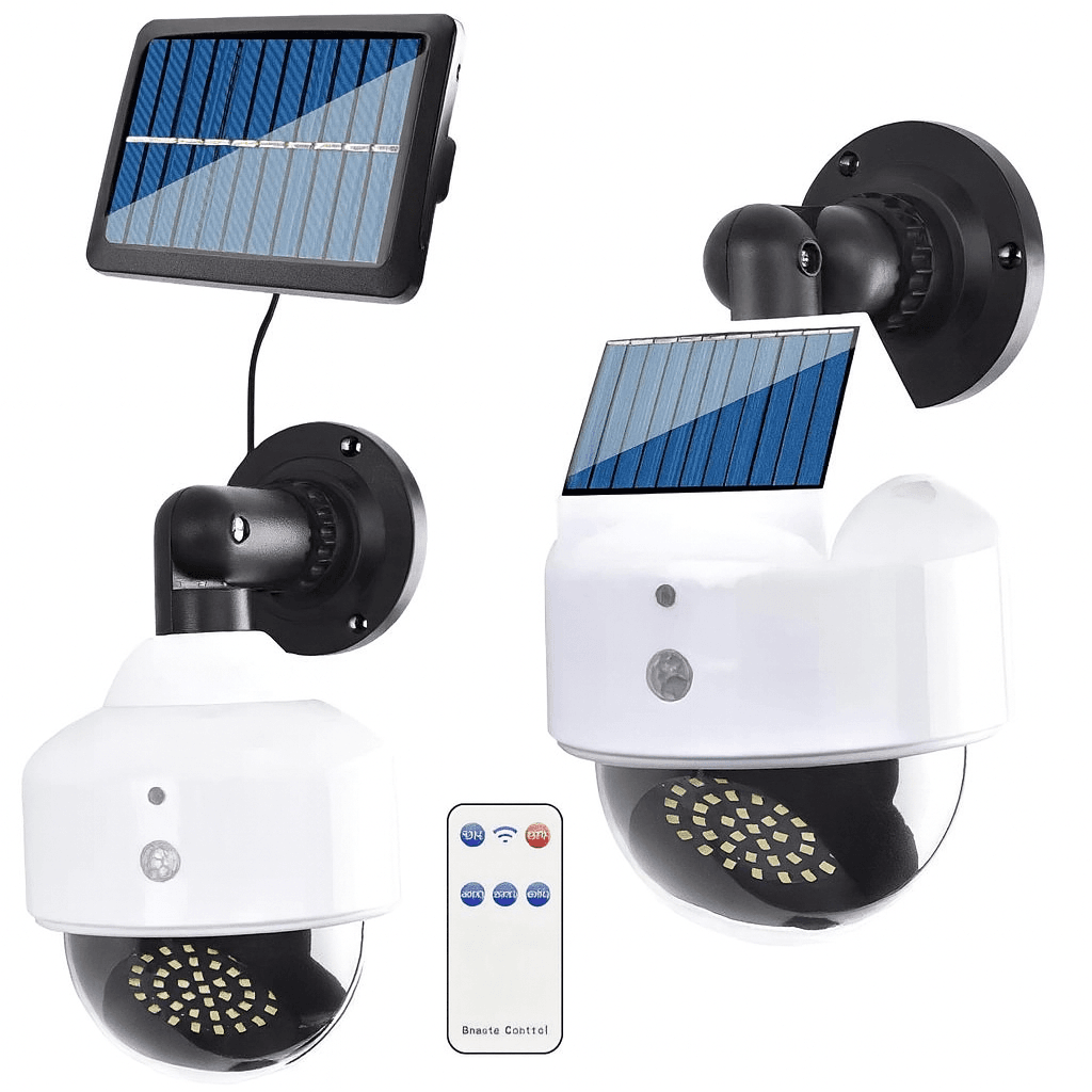 Камера-обманка з датчиком руху та сонячною панеллю JX-5118