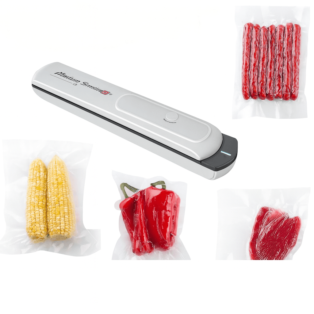 Вакуумний пакувальник Vacuum Sealer S для продуктів 90 Вт, 28 см, білий
