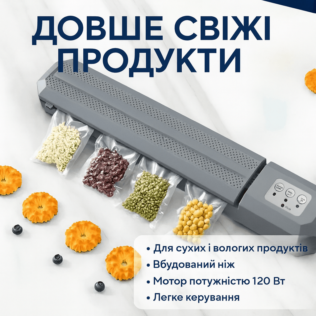 Вакуумний пакувальник AND Capper LY-952 120 Вт для продуктів