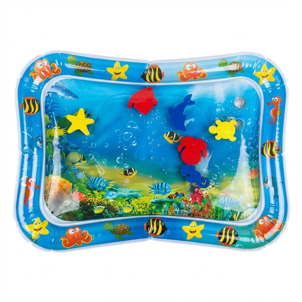 Водний дитячий розвивальний килимок AIR PRO inflatable water play mat Надувний дитячий килимок