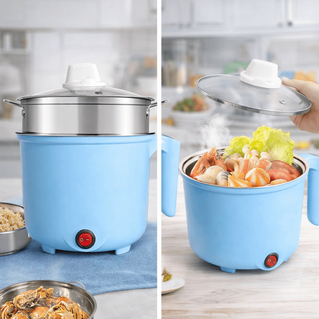 Міні електрична каструля Rice Cooker, багатофункційний електричний горщик