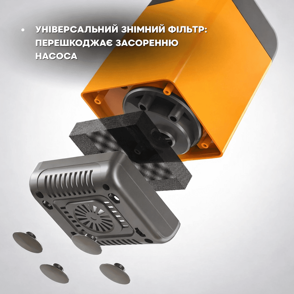 Портативний душ 3.7 В з дисплеєм температури, фільтром і регулюванням напору