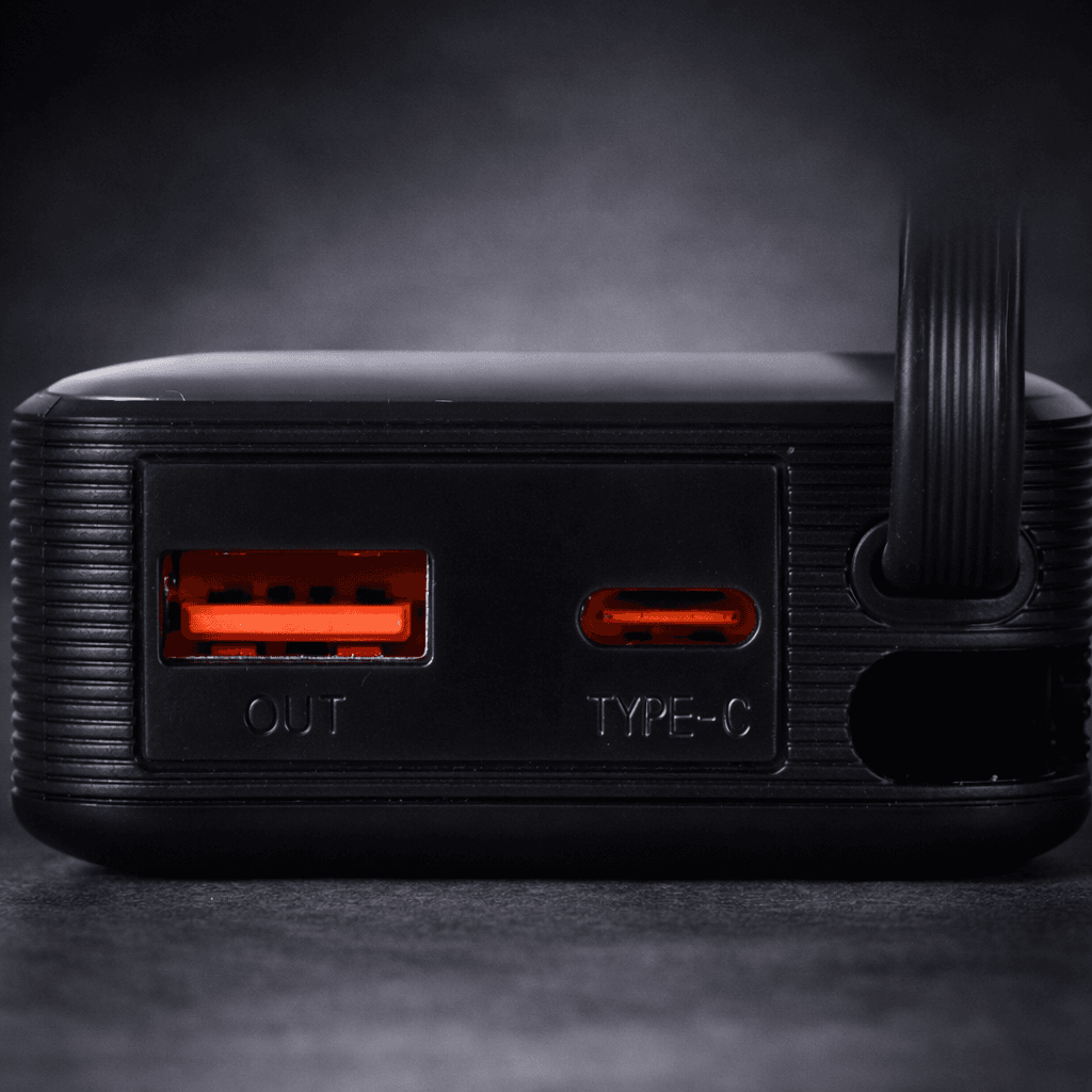 Повербанк Power Bank King Power KPG-109 10000 мА·год портативний зовнішній акумулятор для смартфонів і ґаджетів