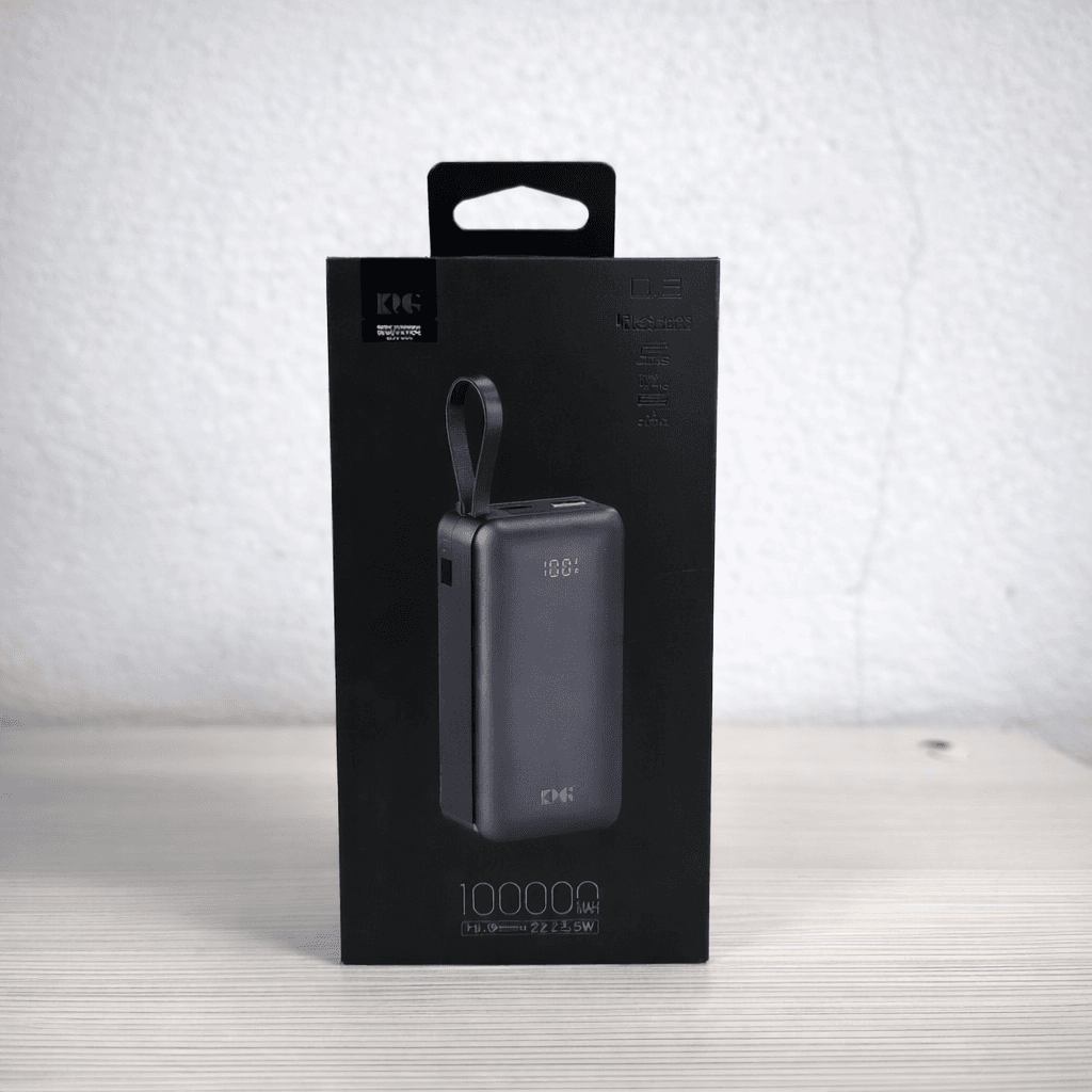 Повербанк Power Bank King Power KPG-109 10000 мА·год портативний зовнішній акумулятор для смартфонів і ґаджетів