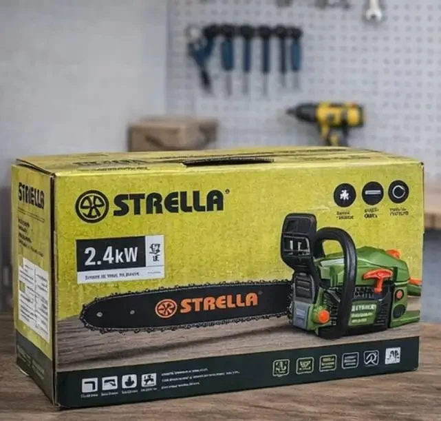 Бензопила STRELLA SR-8700 AND-1025, бензинова, для садових і побутових робіт