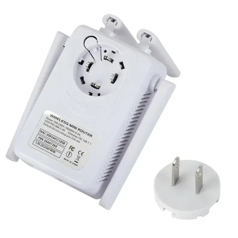 Wi-Fi репитер WR09WIFI, підсилювач бездротового сигналу, режим Repeater/AP, розширення зони покриття Wi-Fi