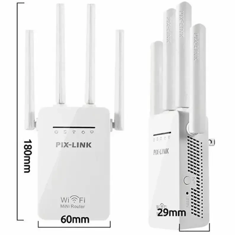 Wi-Fi репитер WR09WIFI, підсилювач бездротового сигналу, режим Repeater/AP, розширення зони покриття Wi-Fi