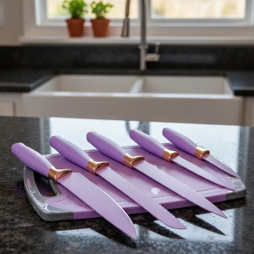 Набір силіконового кухонного приладдя 19 предметів Kitchen Set Кухонний набір із дощечкою