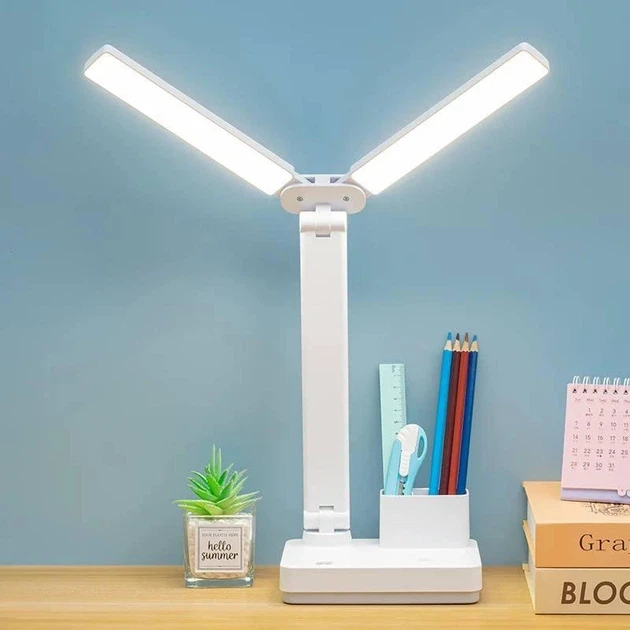 Лампа настільна DIGAD 866 (Сенсор) (LED-5730) (15 W) (3000-6000K) Акумулятор-18650 (3000mAh)