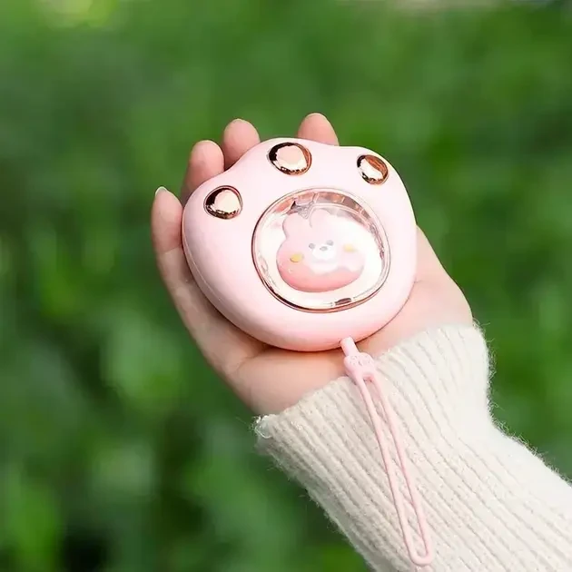 Електрична USB-грілка для рук “Кошича лапка” з 2 режимами нагрівання й акумулятором 2600 мА·год