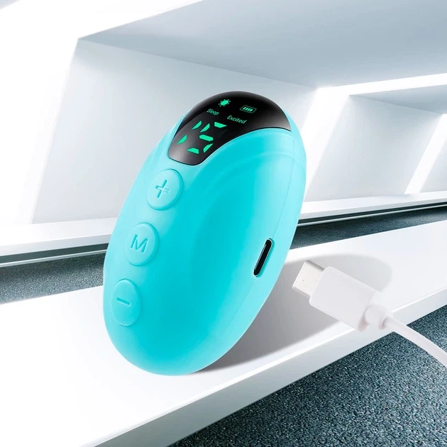 Портативний пристрій Supretto для покращення сну з 15 режимами, EMS-терапією та USB-зарядкою