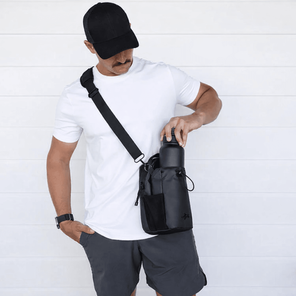 Магнітний підсумок для пляшки One’s: спортивна сумка з магнітом для спортзалу та барсетка через плече