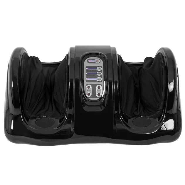 Електричний масажер для ступень ніг «Foot Massager Bliss» з вібромасажем, акупунктурою й дистанційним керуванням