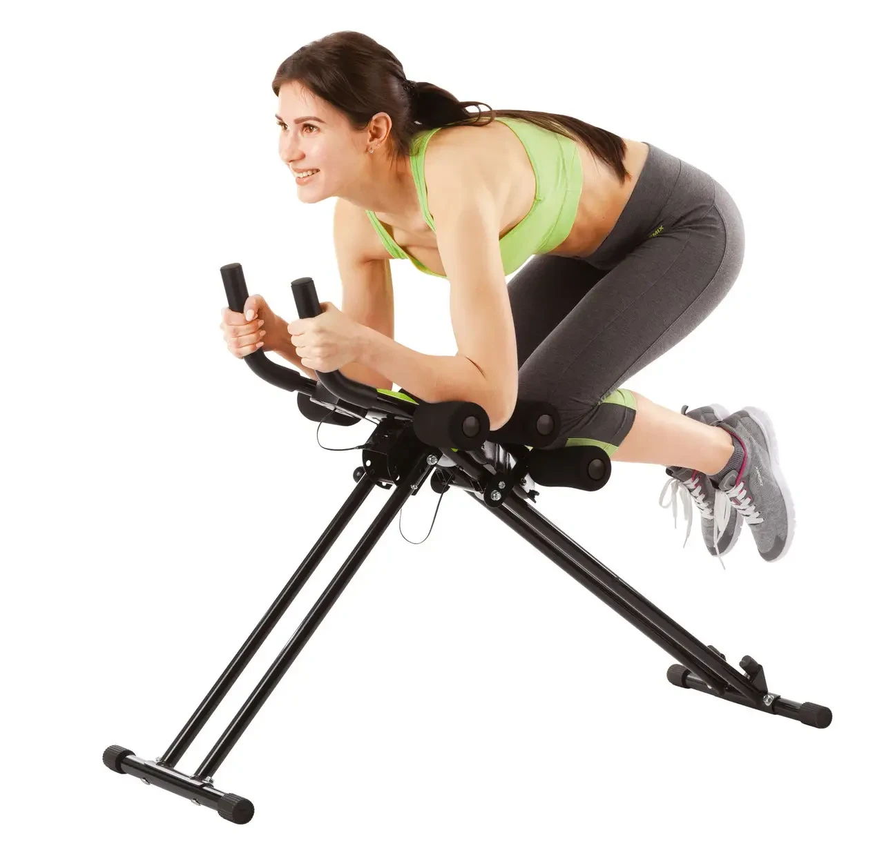 Тренажер універсальний для преса Torneo Rabbit Home AB, складаний, з регулюванням нахилу та комп’ютером