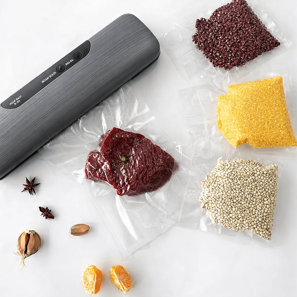 Вакуумний пакувальник продуктів Sokany SK-13031, 130 Вт/ Потужний вакууматор/Вакумінний пакувальник