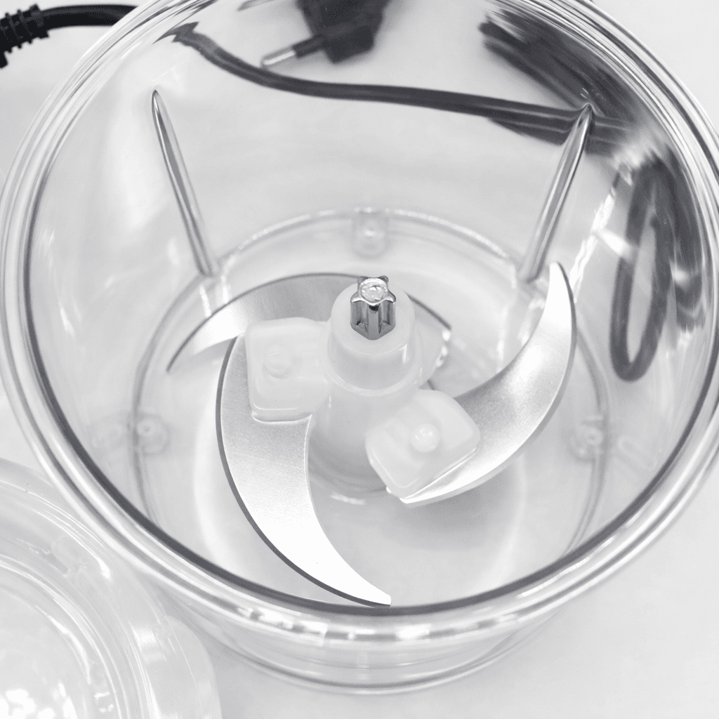 Кухонний подрібнювач 250 Вт, Sokany SK-06009 електричний подрібнювач для овочів, м’яса та зелені, компактний блендер-чопер