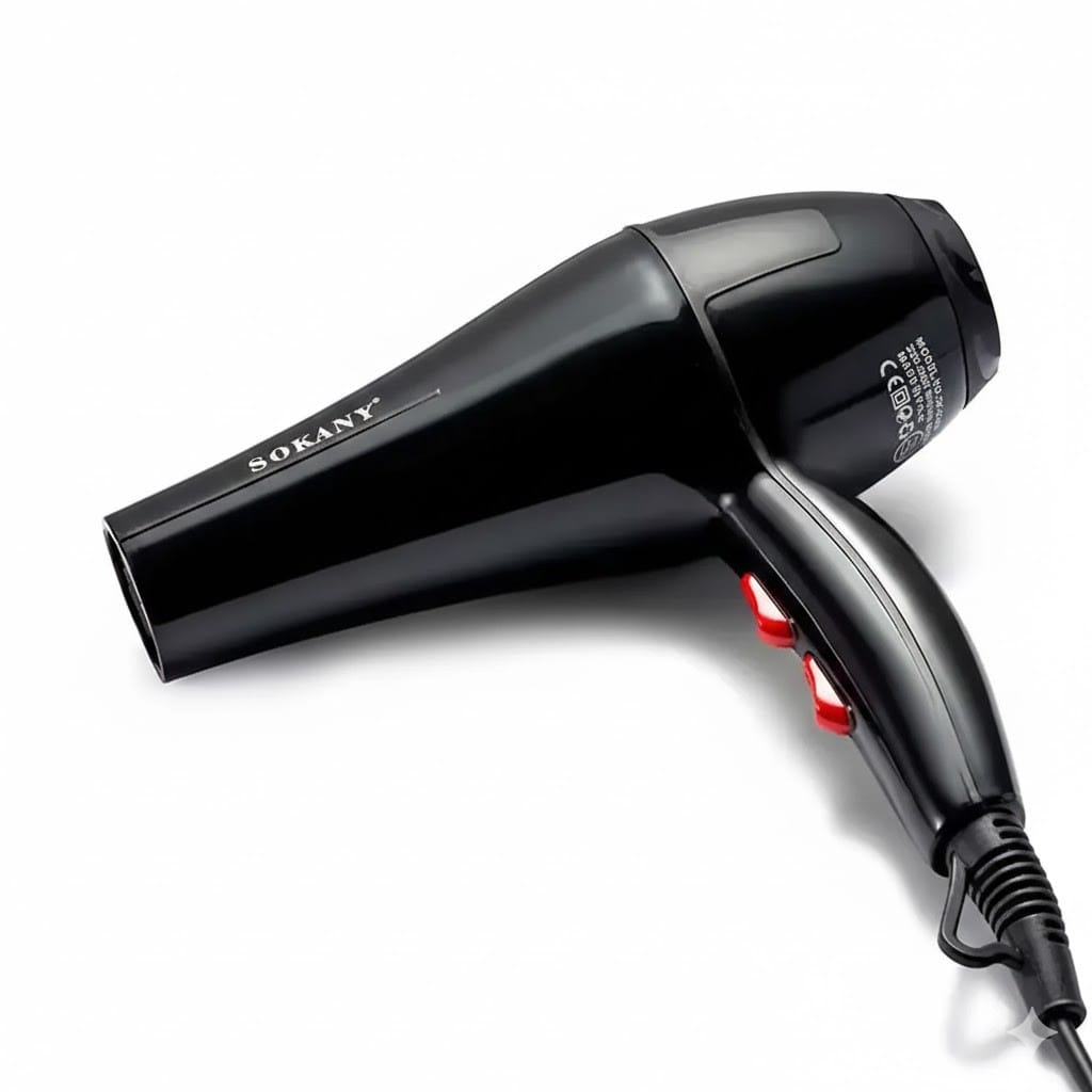 Фен для волосся з насадкою-концентратором Sokany SK-2200 (2200 Вт) / Фен для волосся / Фен з іонізацією