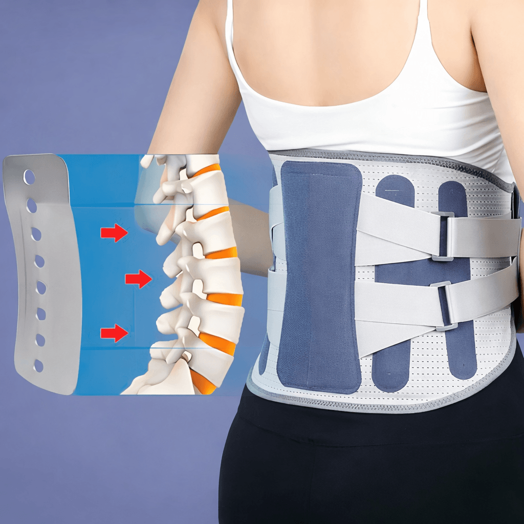 Корсет для спини універсальний із ременями Belt/Коректор постави/Пояс для спини