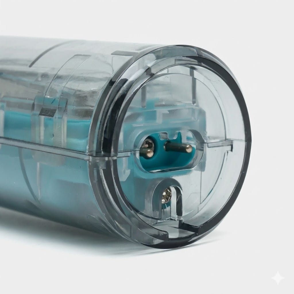 Тример VGR V-961: Акумуляторний, для бороди та вусів, з 4 змінними насадками / Чоловічий тример для окантовки