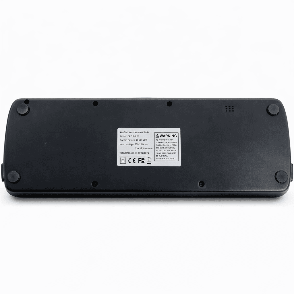 Вакууматор побутовий для харчових продуктів Vacuum Sealer LY-1122 110 W 60 кПа вакуумний пакувальник автоматичний