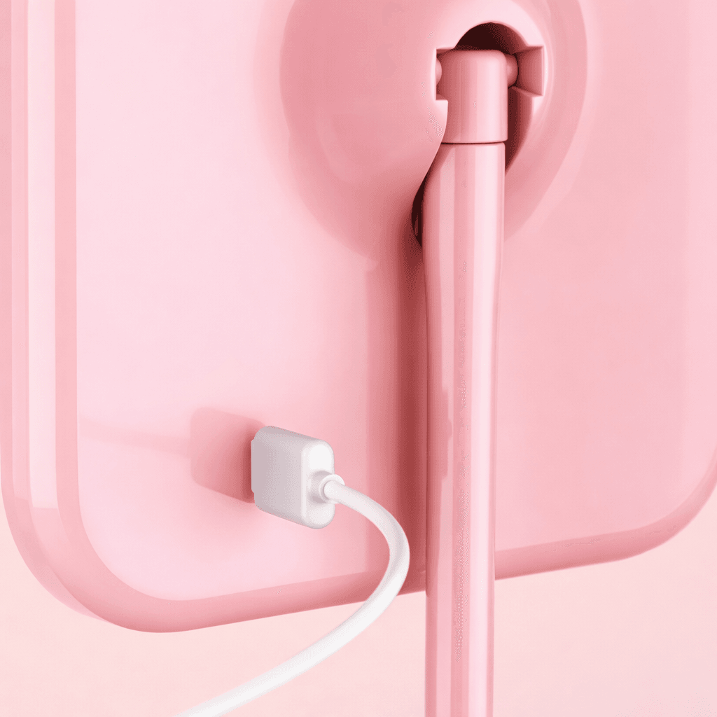 Дзеркало для макіяжу з LED-підсвіткою, від USB, LY-696/Дзеркало на ніжці/Дзеркало косметичне