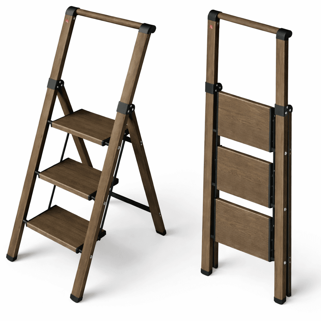 Драбина алюмінієва під дерево, легка, широка ladder adder L0103