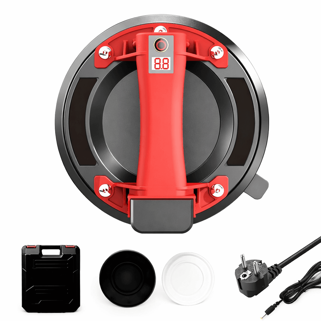 Акумуляторна вакуумна присоска до 200 кг у кейсі, PPS-90/Присосок-ручка для підіймання та фіксації вантажів