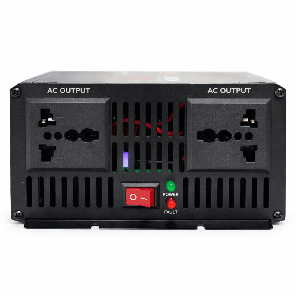Інвертор для автомобільних акумуляторів 12 V 220 V 5000 W Перетворювач напруги для квартири чистий синус