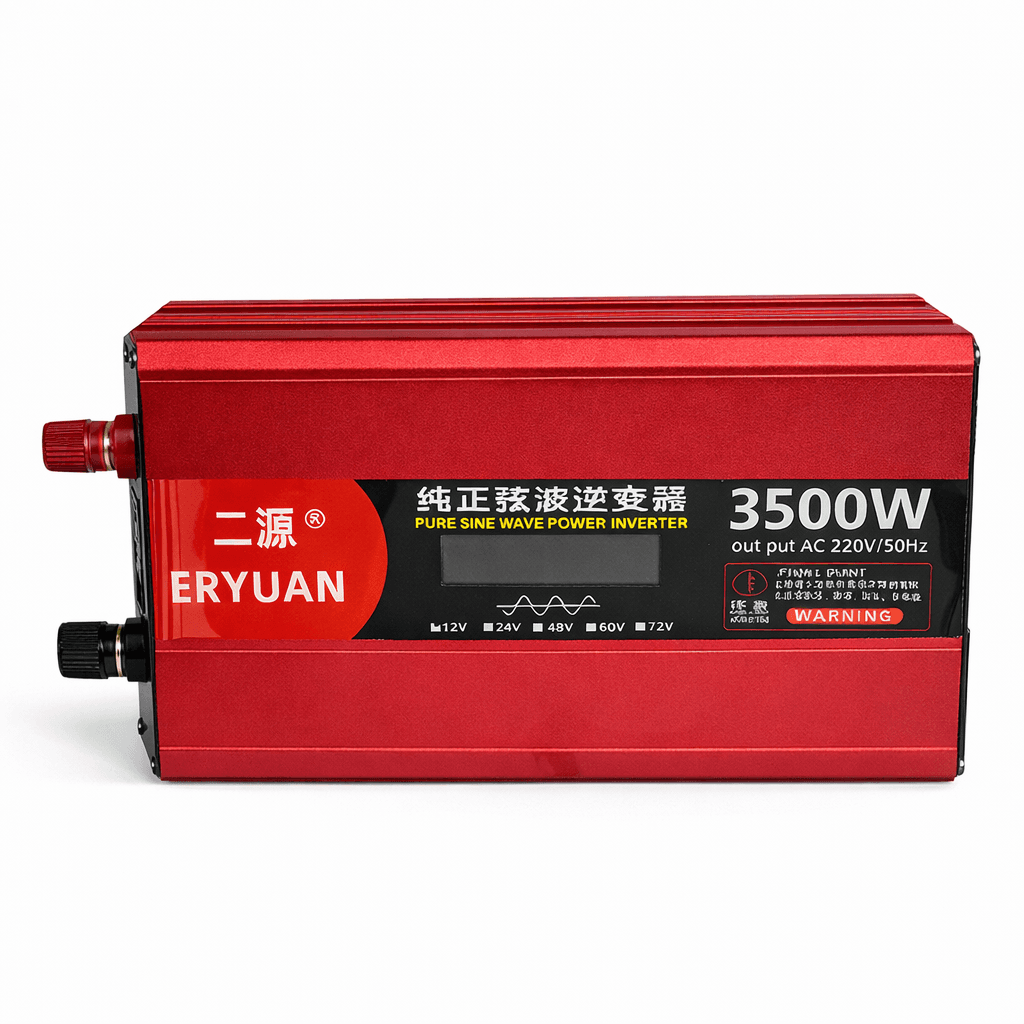 Перетворювач напруги ERYUAN MX-3500 з чистою синусоїдою 3500 Вт, інвертор 12 В → 220 В