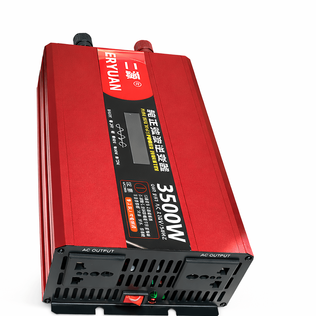 Перетворювач напруги ERYUAN MX-3500 з чистою синусоїдою 3500 Вт, інвертор 12 В → 220 В