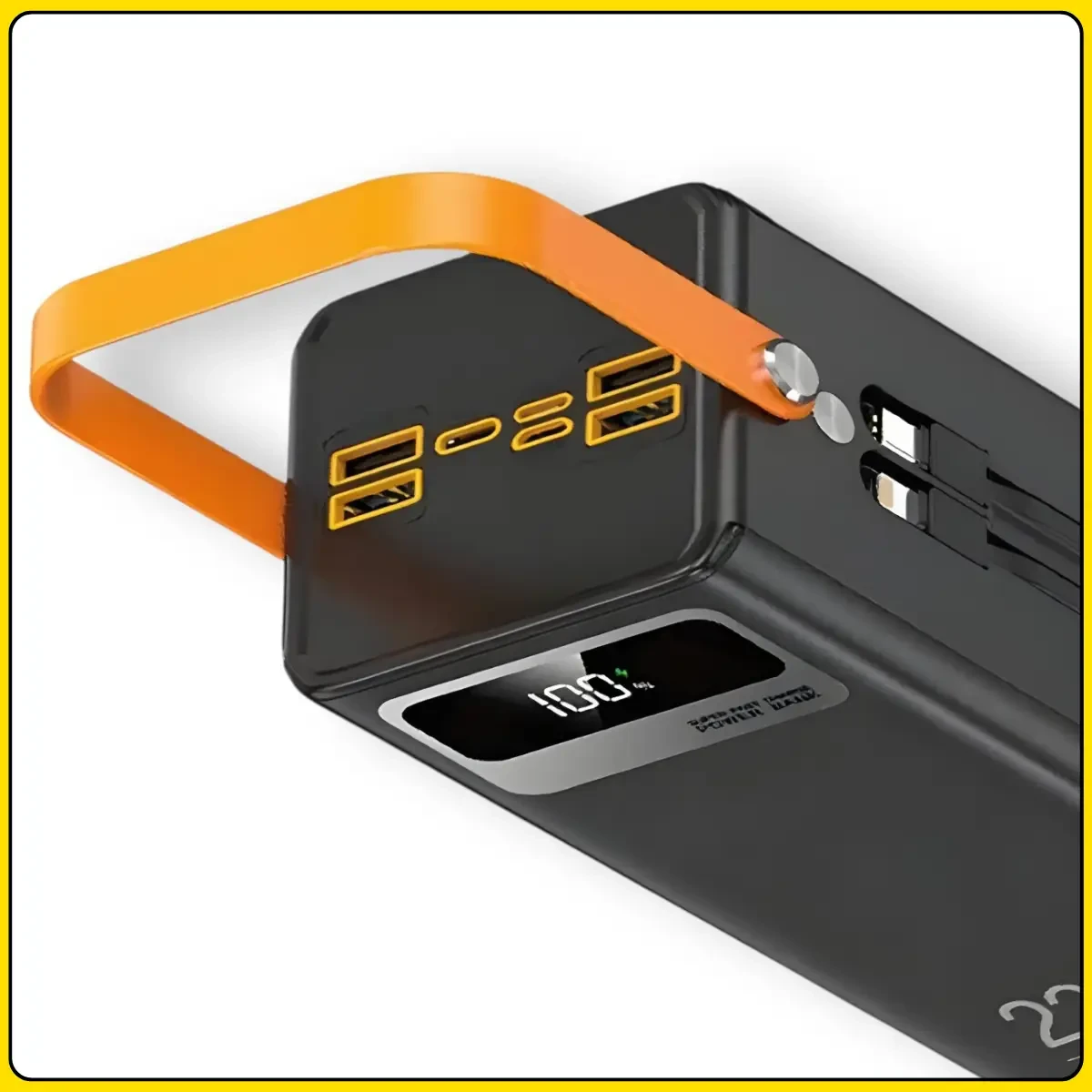 Мобільна Зарядна Станція 50000mAh TUGII-Y105 (22.5W) + Потужний LED-Прожектор та Кабелі