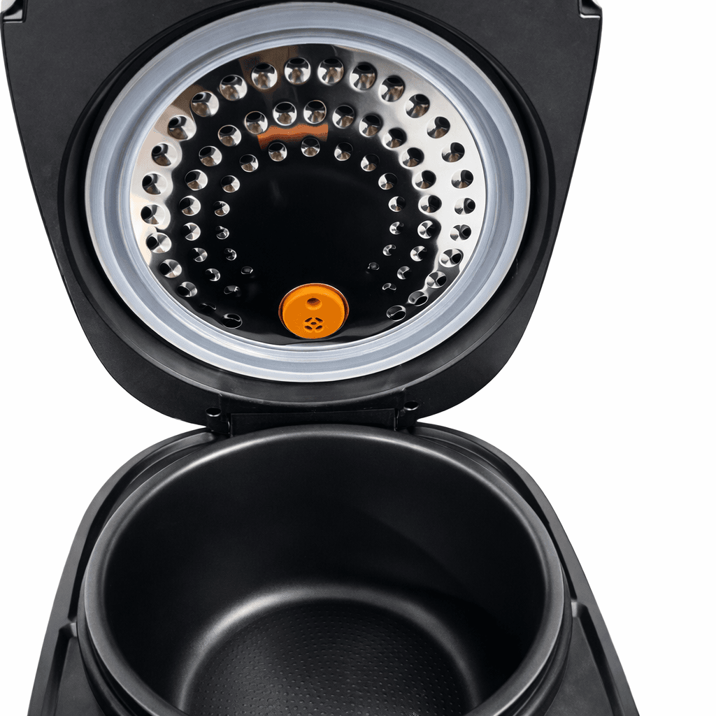 Електрична рисоварка REKI AI-001A, 5 л, 900 Вт, сенсорне керування, 10 програм, з антипригарною чашею