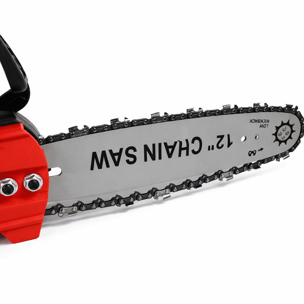 Акумуляторна ланцюгова пила 12″, із шиною 12 дюймів, 2 акумулятори 48V Li-ion, у пластиковому кейсі