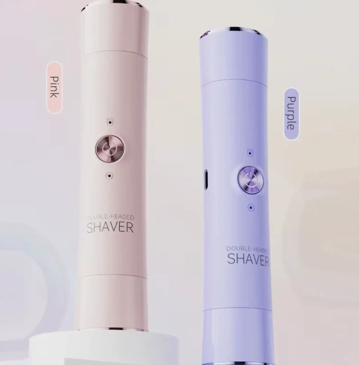 Акумуляторний епілятор-міні бритва SHAVER 2в1 101N Esonstyle з двома насадками Pruning/Shave off, USB-заряджання, водонепроникні