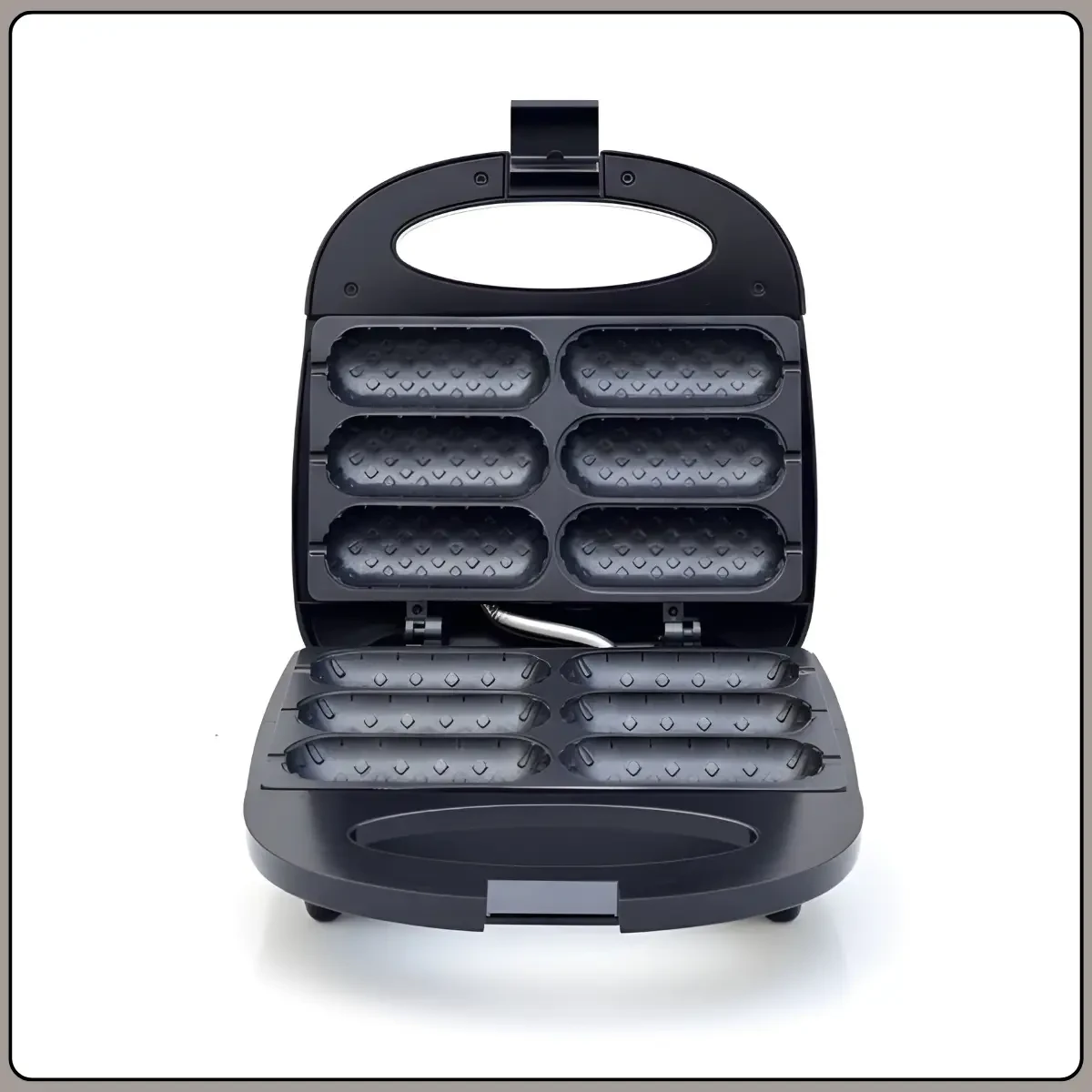 Електричний апарат для приготування корн-догов з антипригарним покриттям RAF R.2511 750W