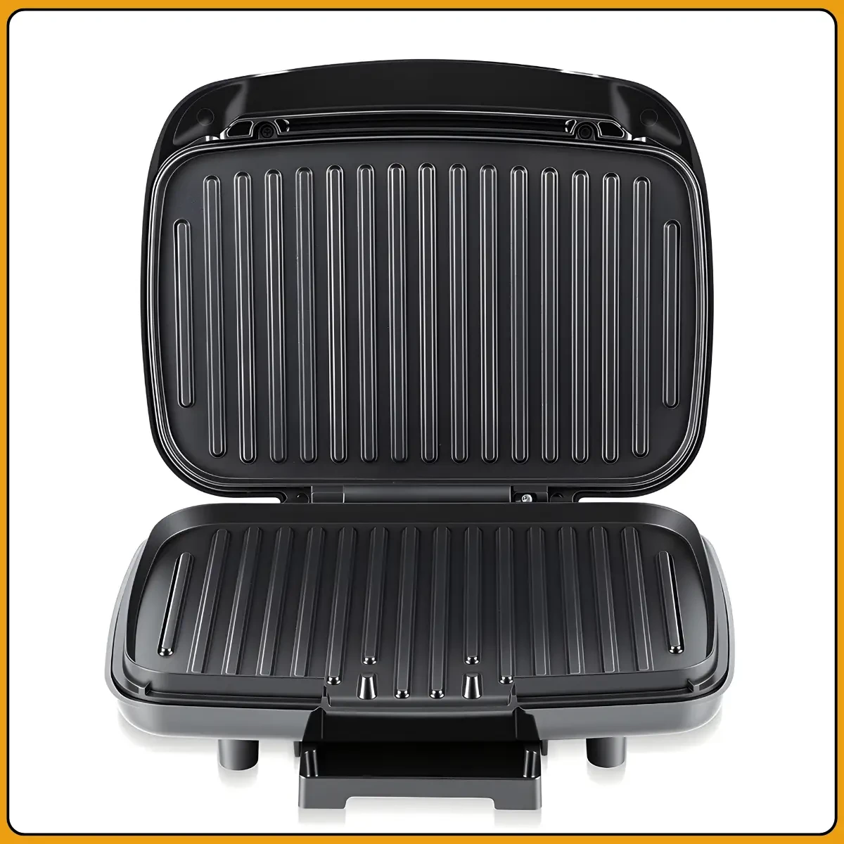 Електрична бургерниця з двостороннім нагріванням і антипригарними пластинами RAF R.2535 1000W