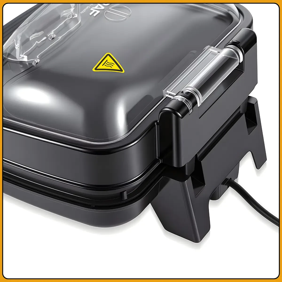 Електрична бургерниця з двостороннім нагріванням і антипригарними пластинами RAF R.2535 1000W