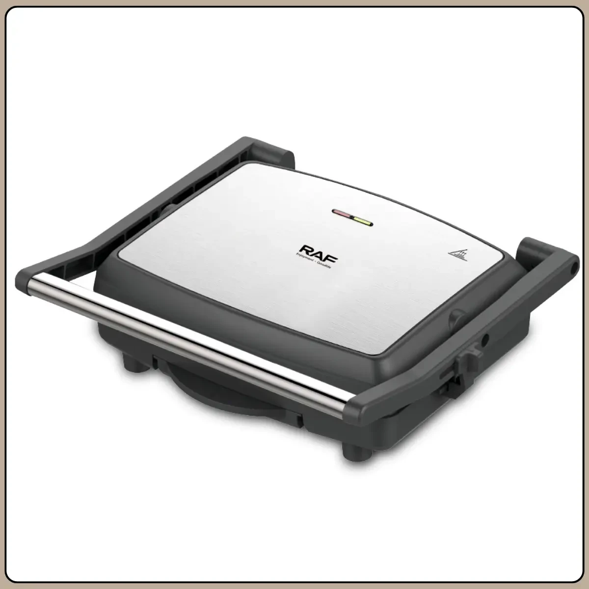 Електричний гриль з антипригарними та рифленими пластинами RAF R.559 2200W