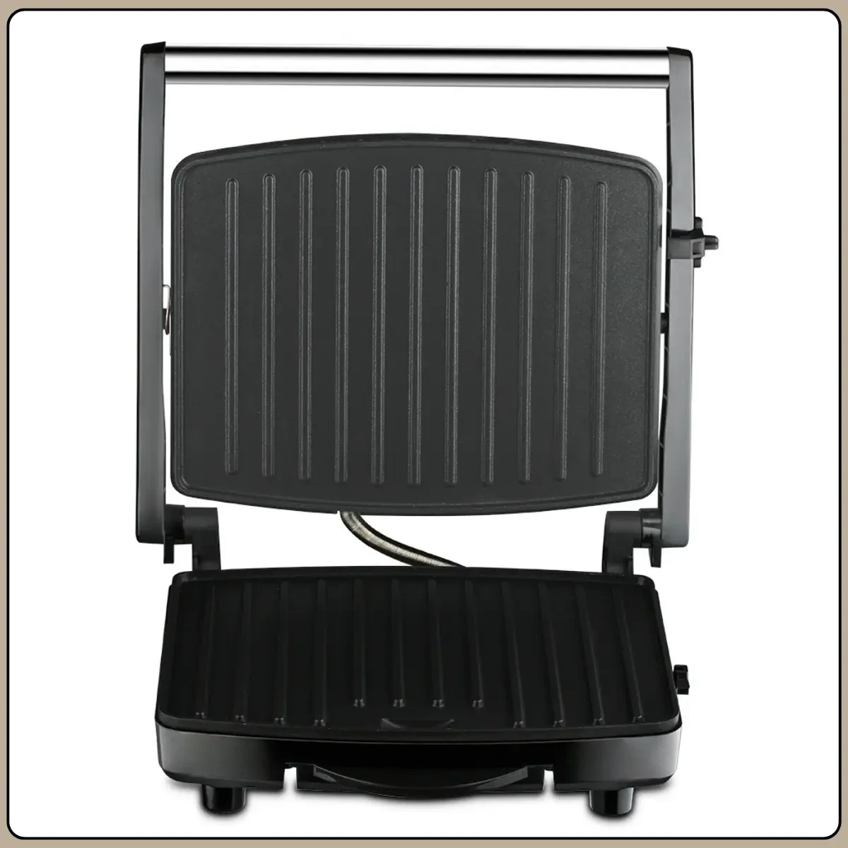 Електричний гриль з антипригарними та рифленими пластинами RAF R.559 2200W